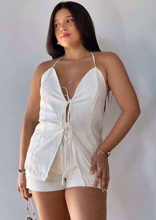 Conjunto  Mia - Branco